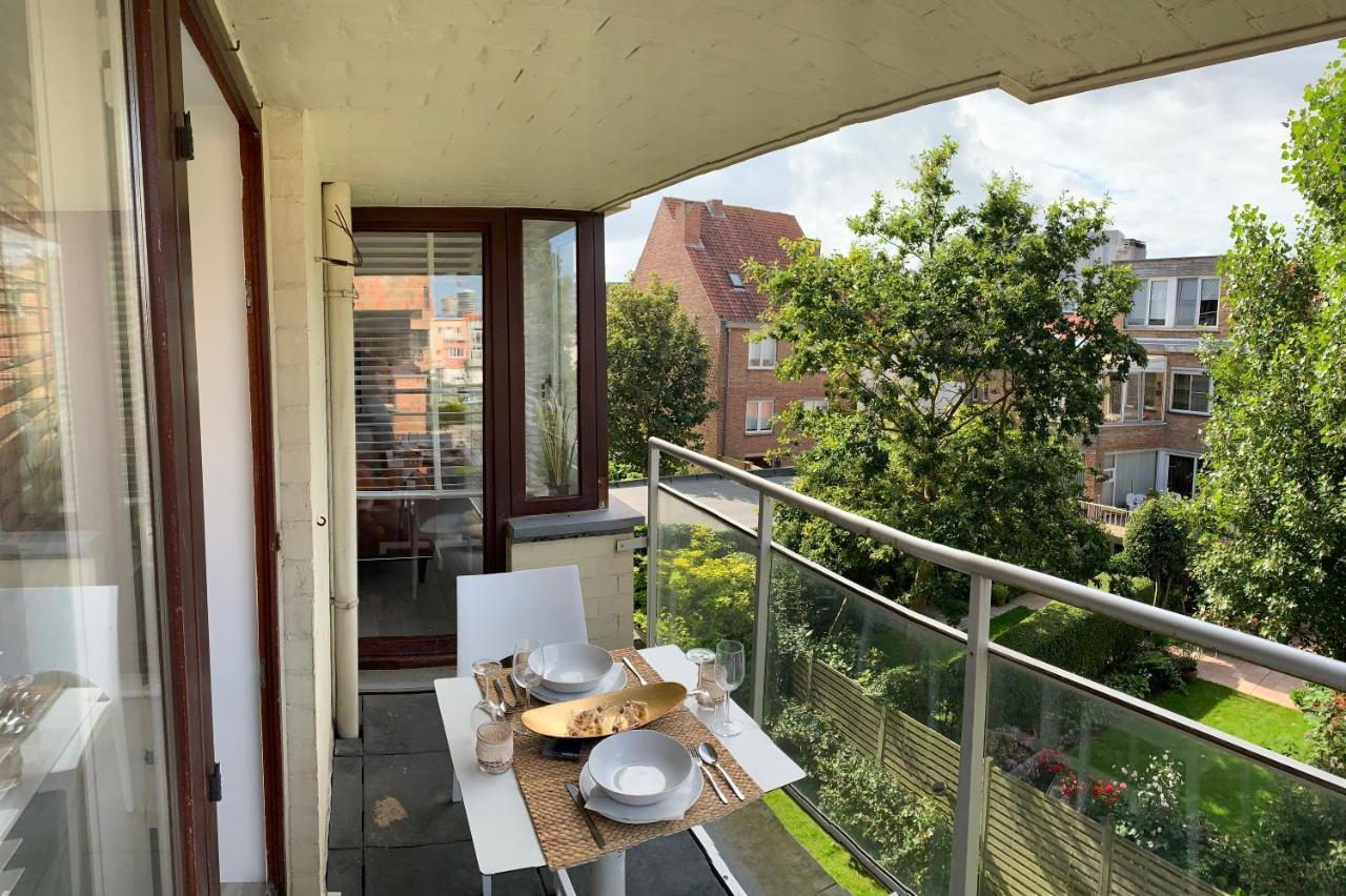 Top Appartement Met Garage "Au Franelle" Oostende Bagian luar foto